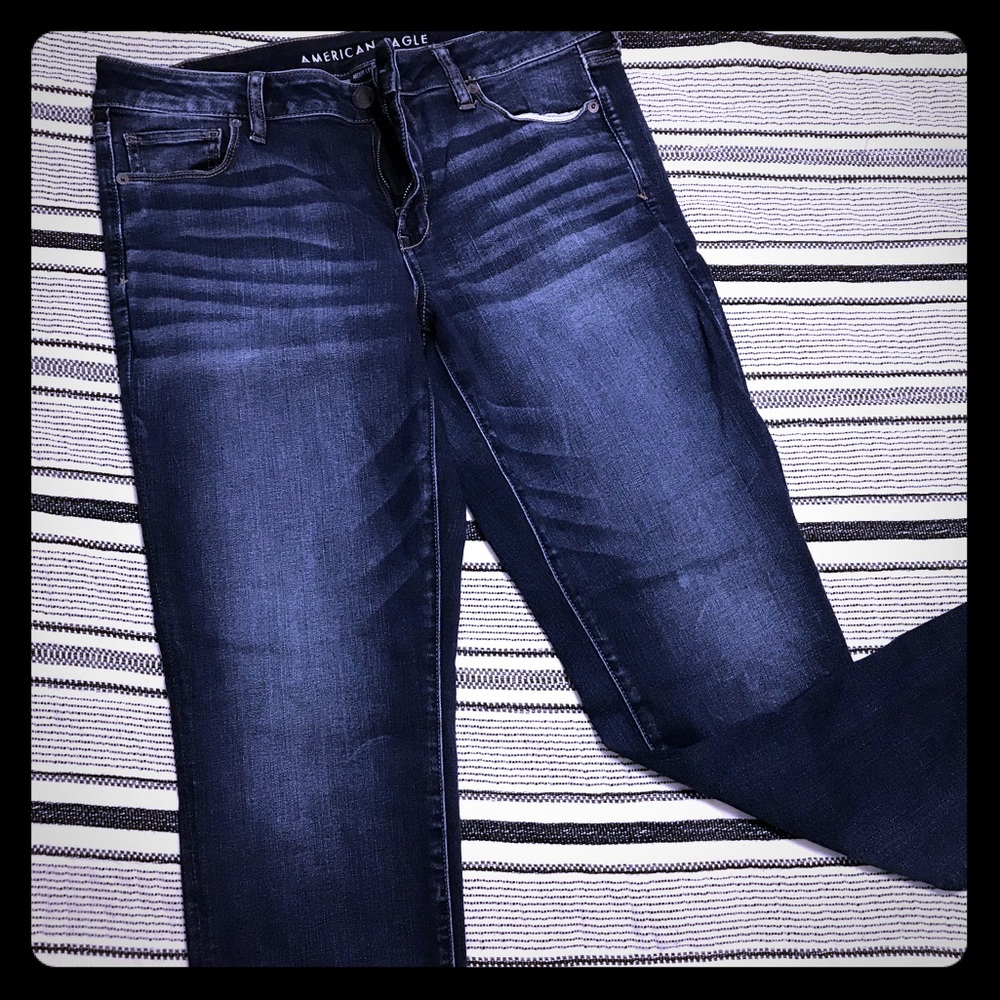 AEO next level skinny jeans